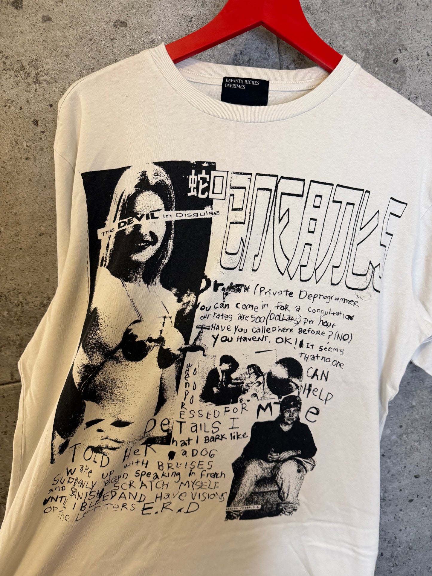 Enfants riches deprimes disguise t shirt