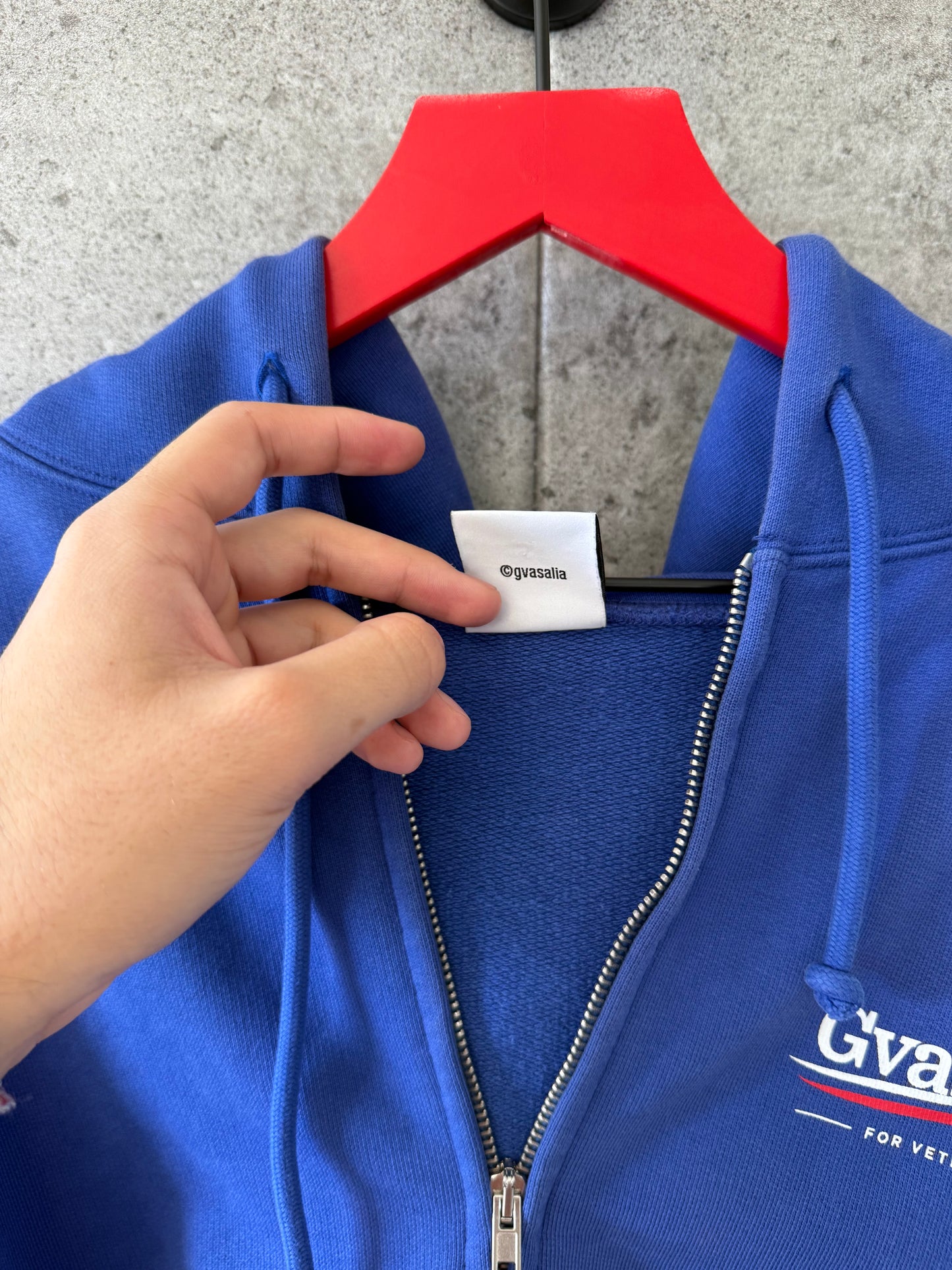 Vetements president zip up