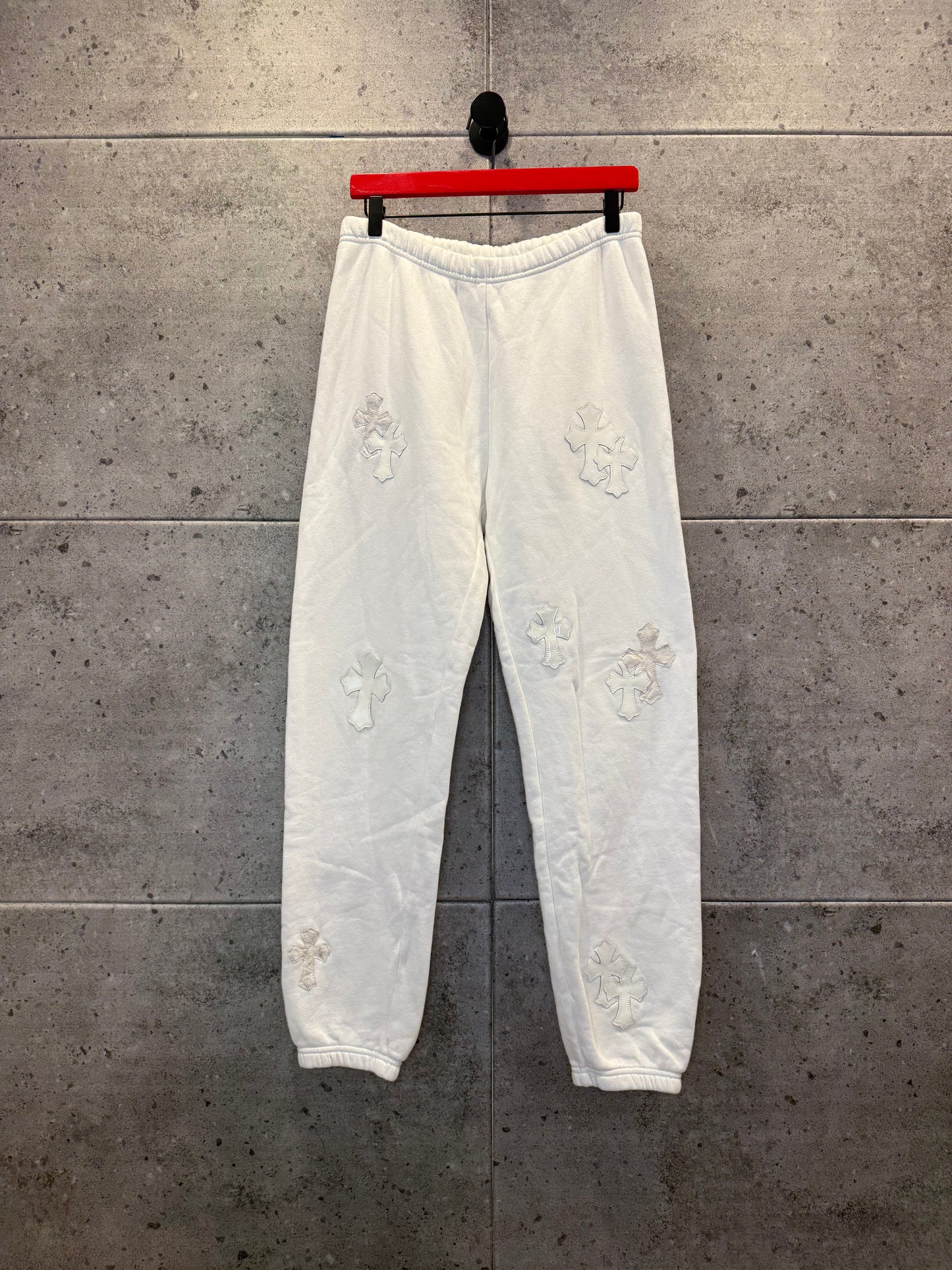Chrome hearts cross patch sweatpants