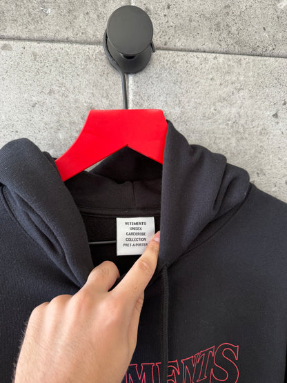 Vetements stranger things hoodie