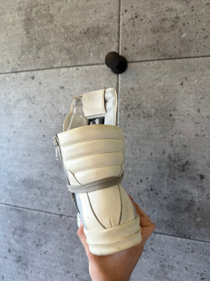 Rick owens baby blue geobaskets