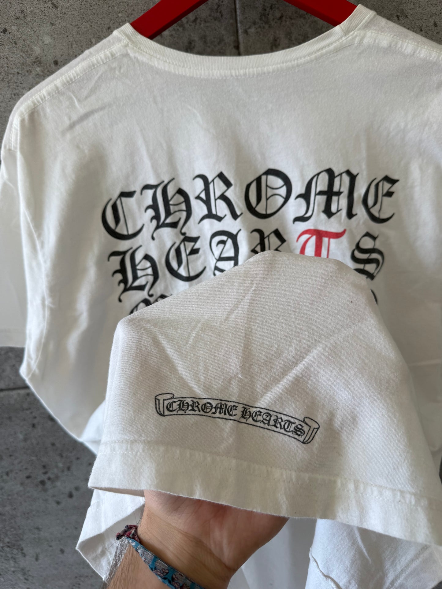 Chrome hearts paragraph t shirt