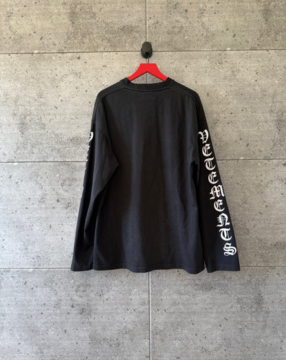 Vetements gothic longsleeve t shirt