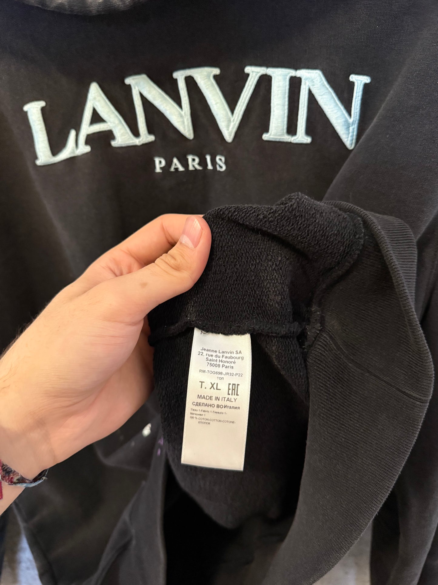 Gallery dept lanvin hoodie