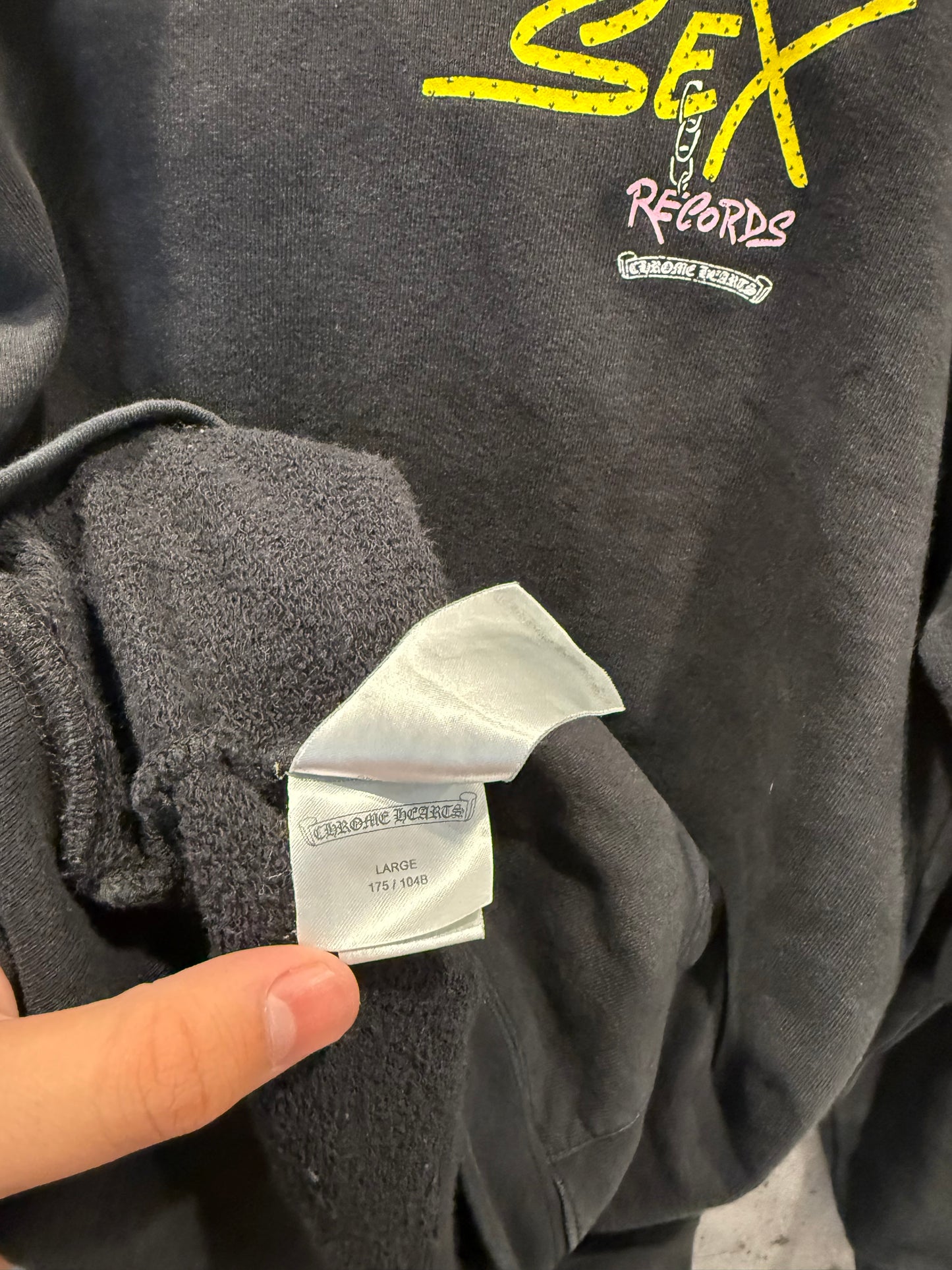 Chrome hearts matty boy sex records hoodie