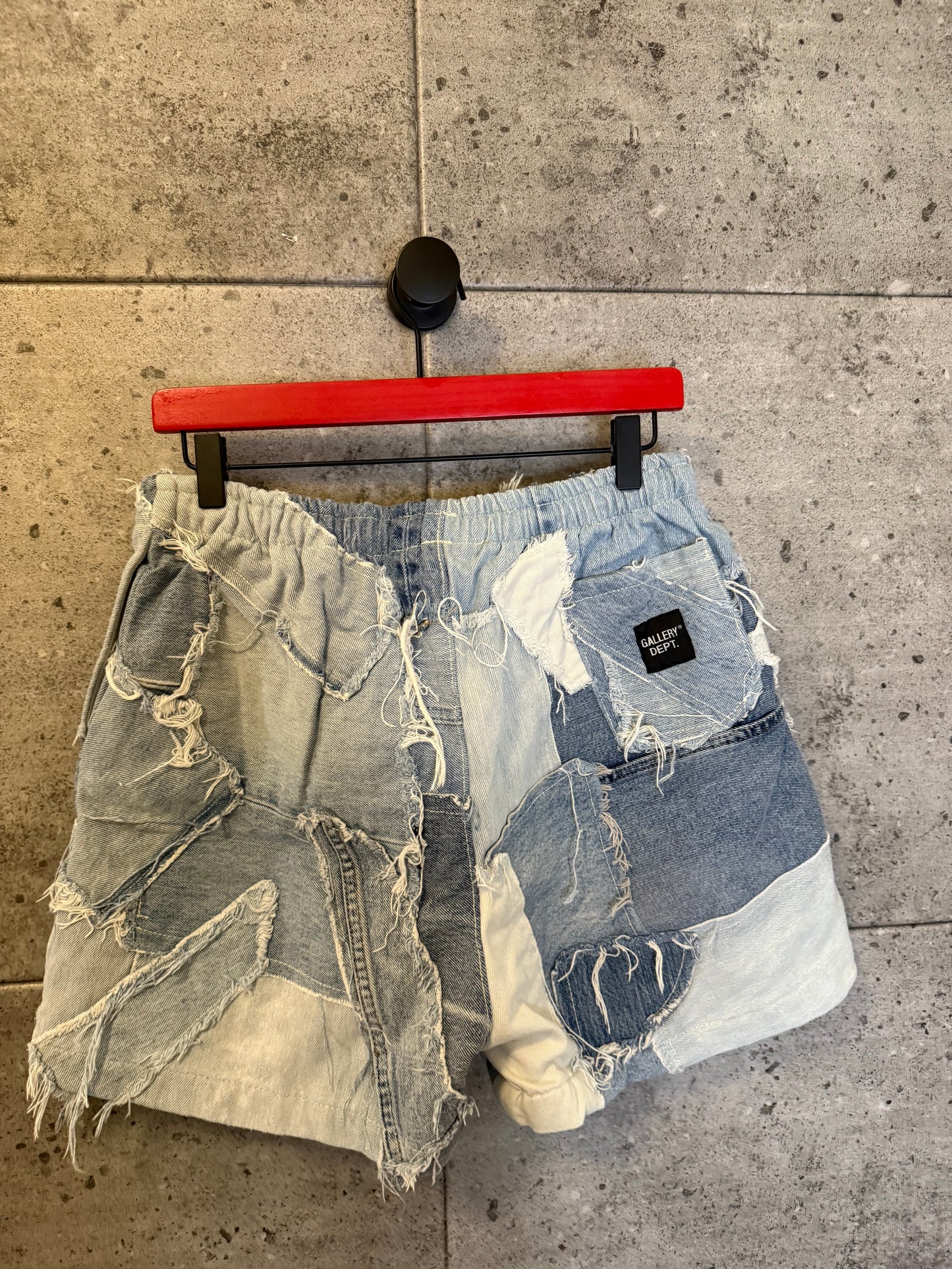 Gallery dept denim patch zuma shorts