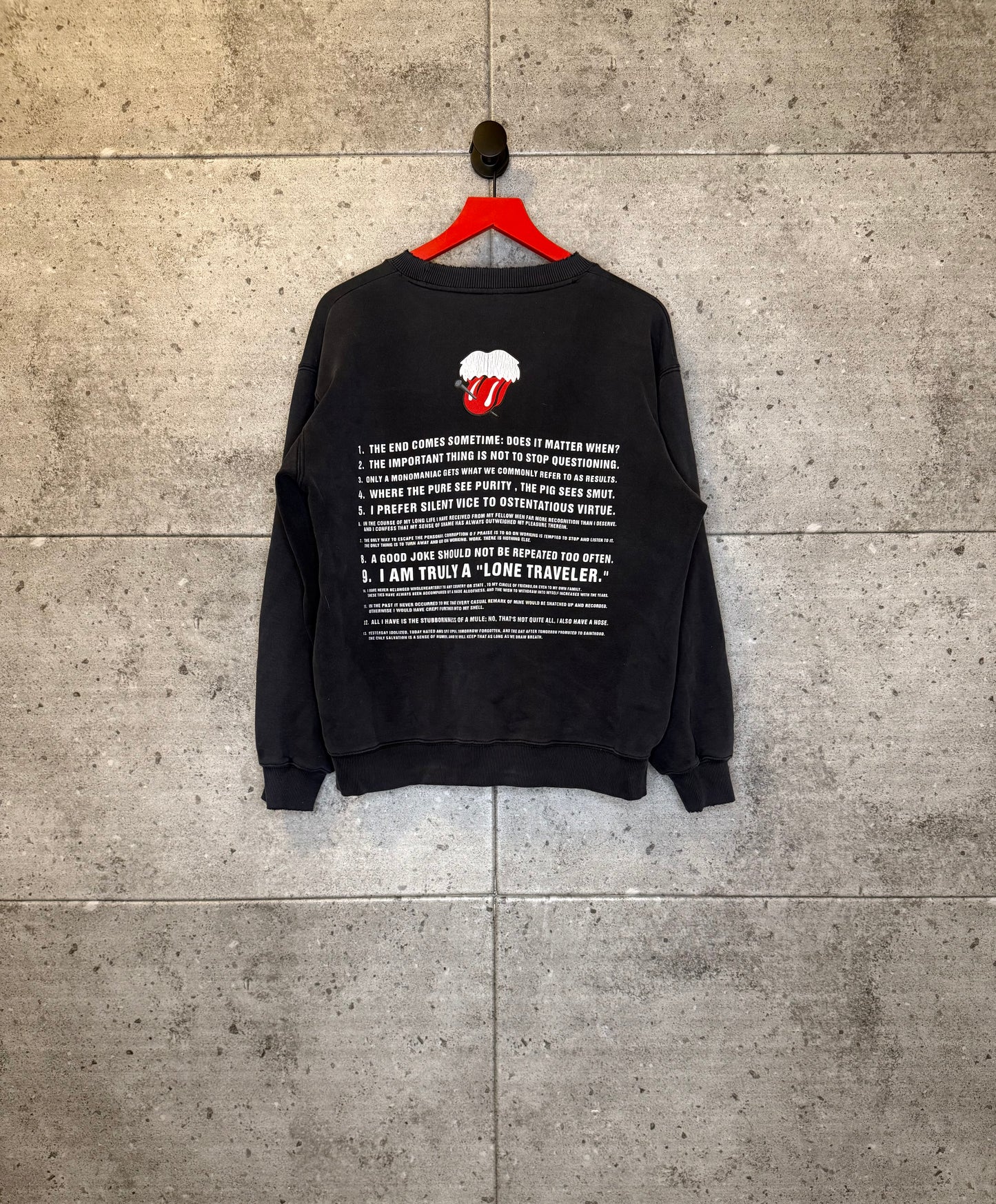 Number nine Rolling Stones crewneck