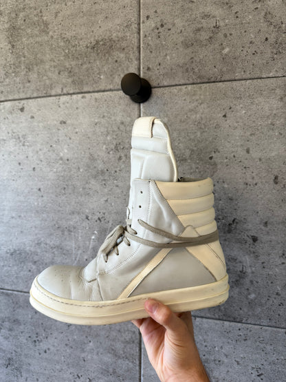 Rick owens baby blue geobaskets