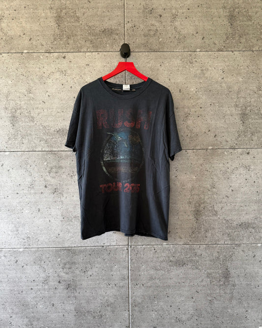 Vintage thrashed rush band t shirt