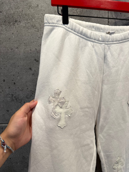 Chrome hearts cross patch sweatpants
