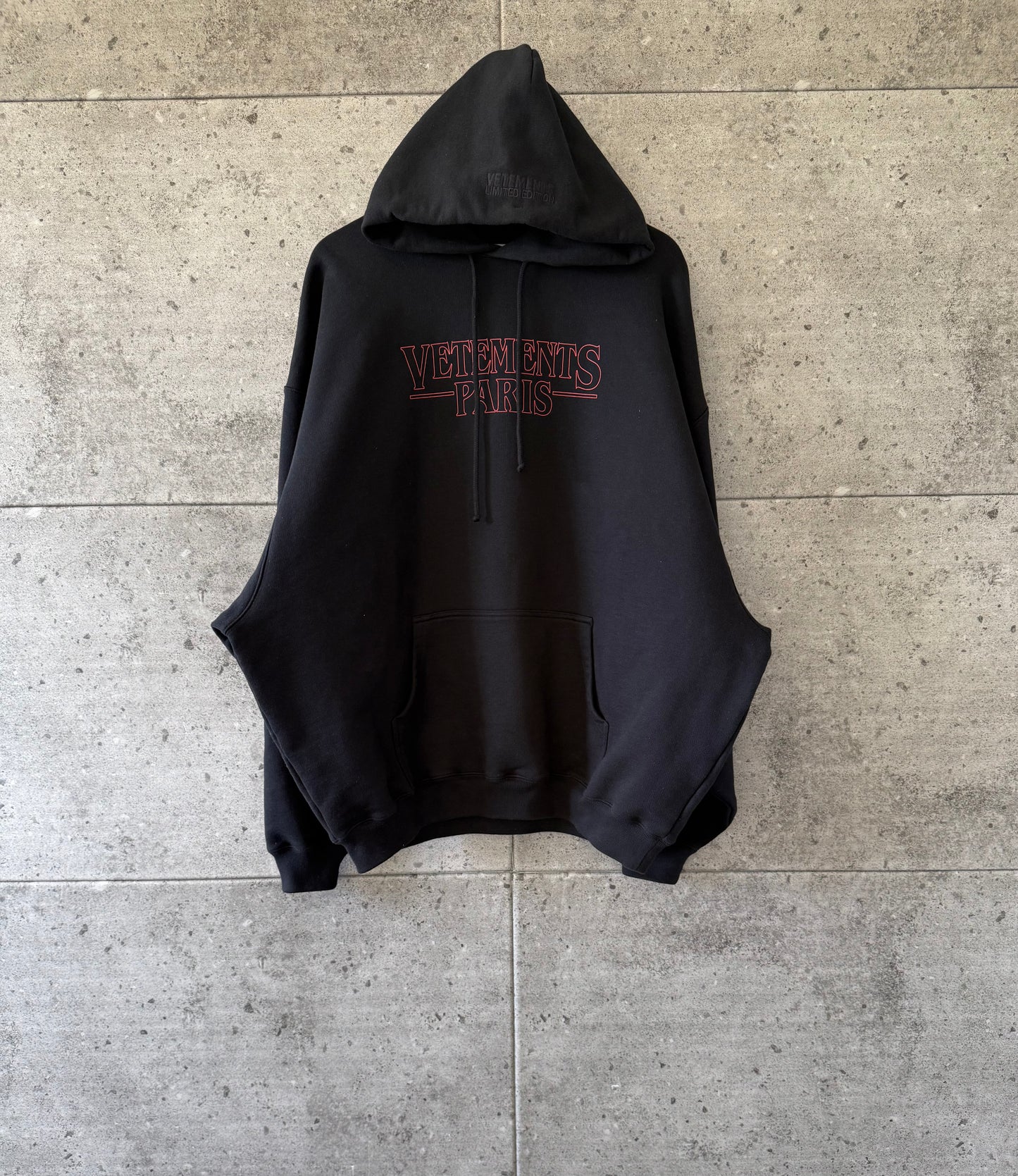 Vetements stranger things hoodie