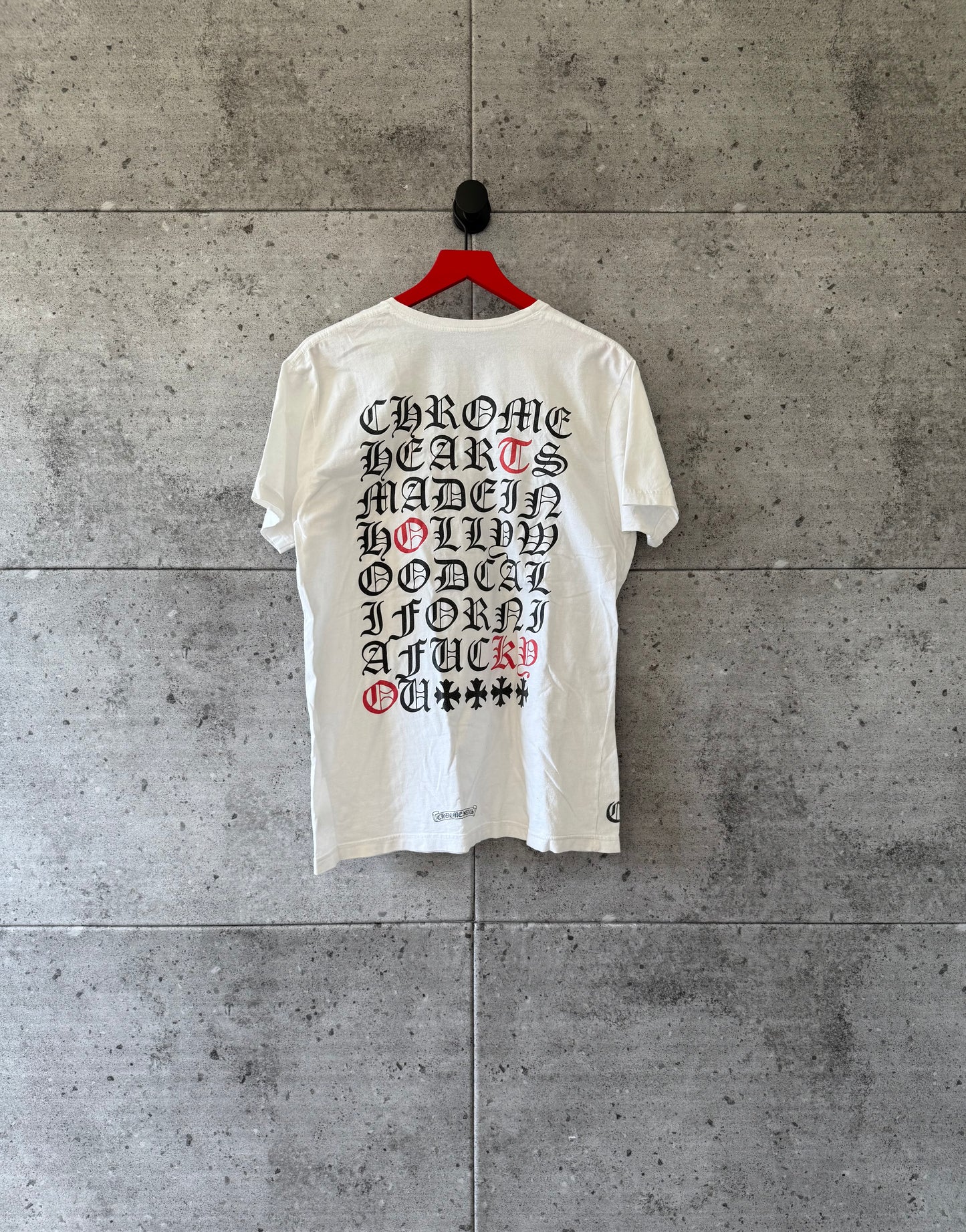 Chrome hearts paragraph t shirt