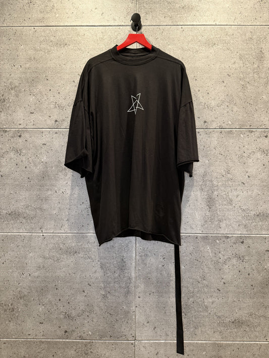 Rick Owens pentagram oversized t shirt