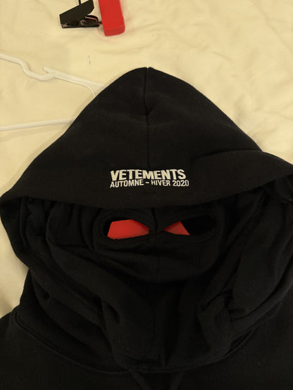 Vetements Anarchy Mask Hoodie