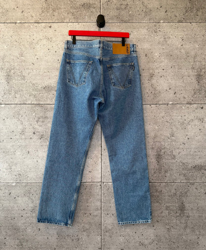 Vetements censored logo denim