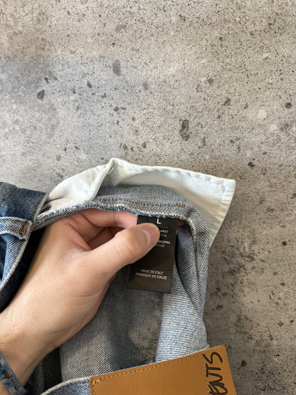 Vetements censored logo denim