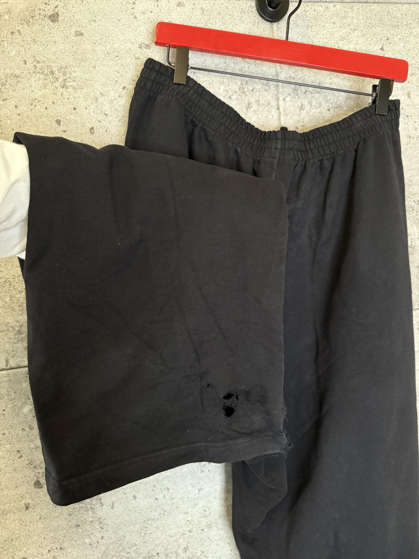 Balenciaga sticker baggy sweatpants