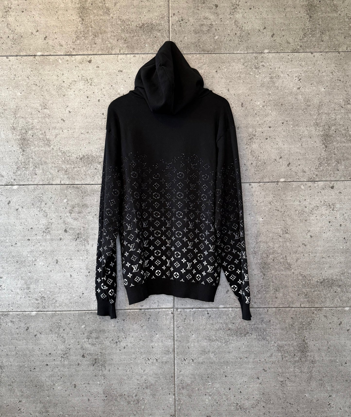 Louis Vuitton Virgil Abloh monogram gradient hoodie