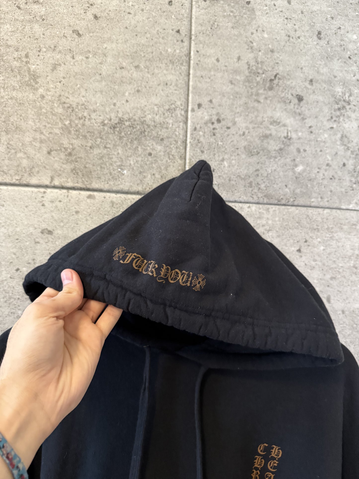 Chrome hearts fuck you hoodie