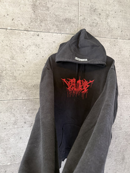 Vetements metal tour hoodie