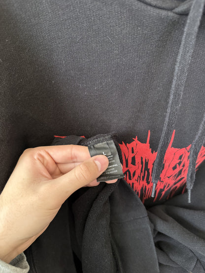 Vetements metal tour hoodie