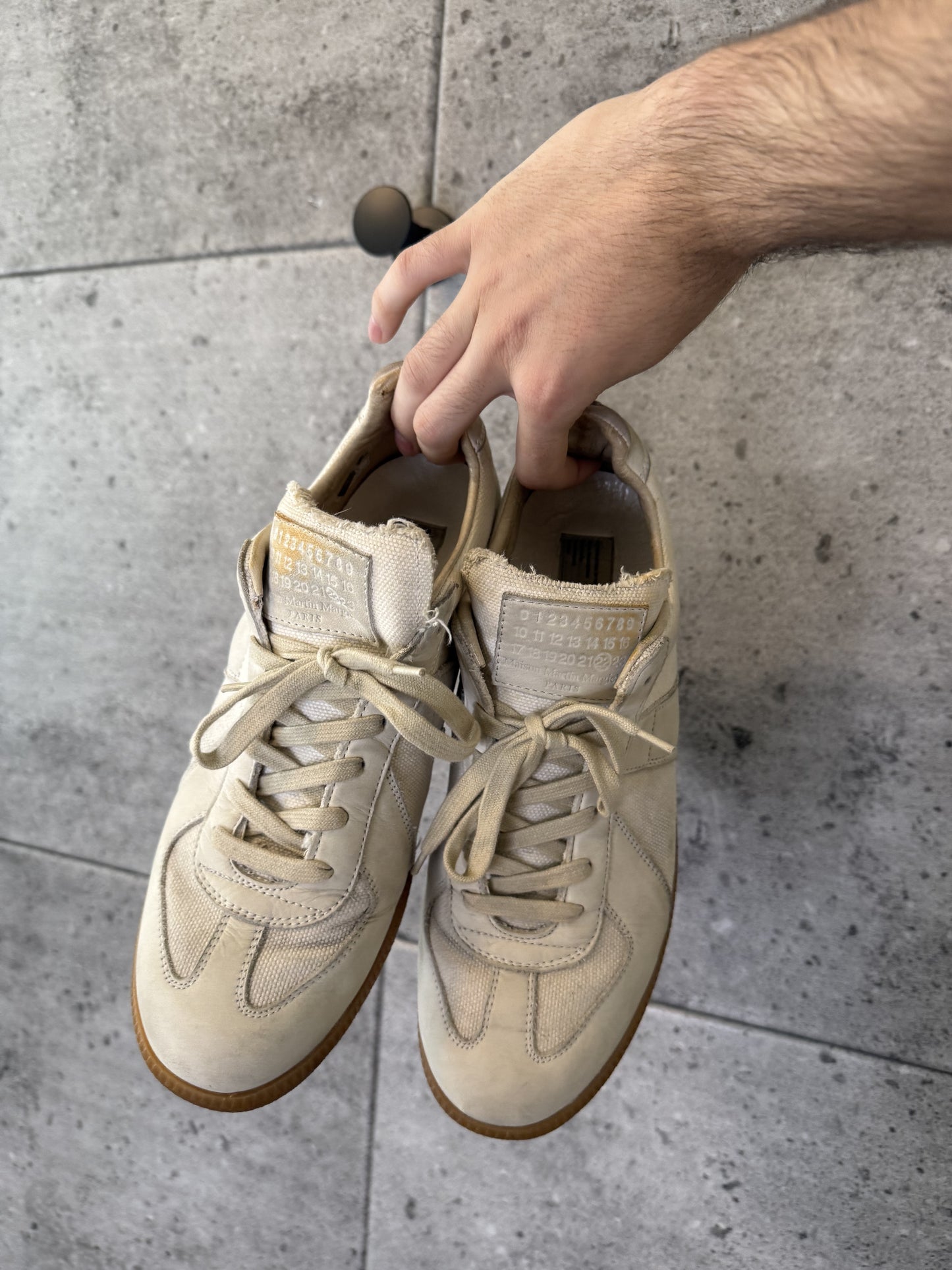 Maison Margiela replica low top canvas gats