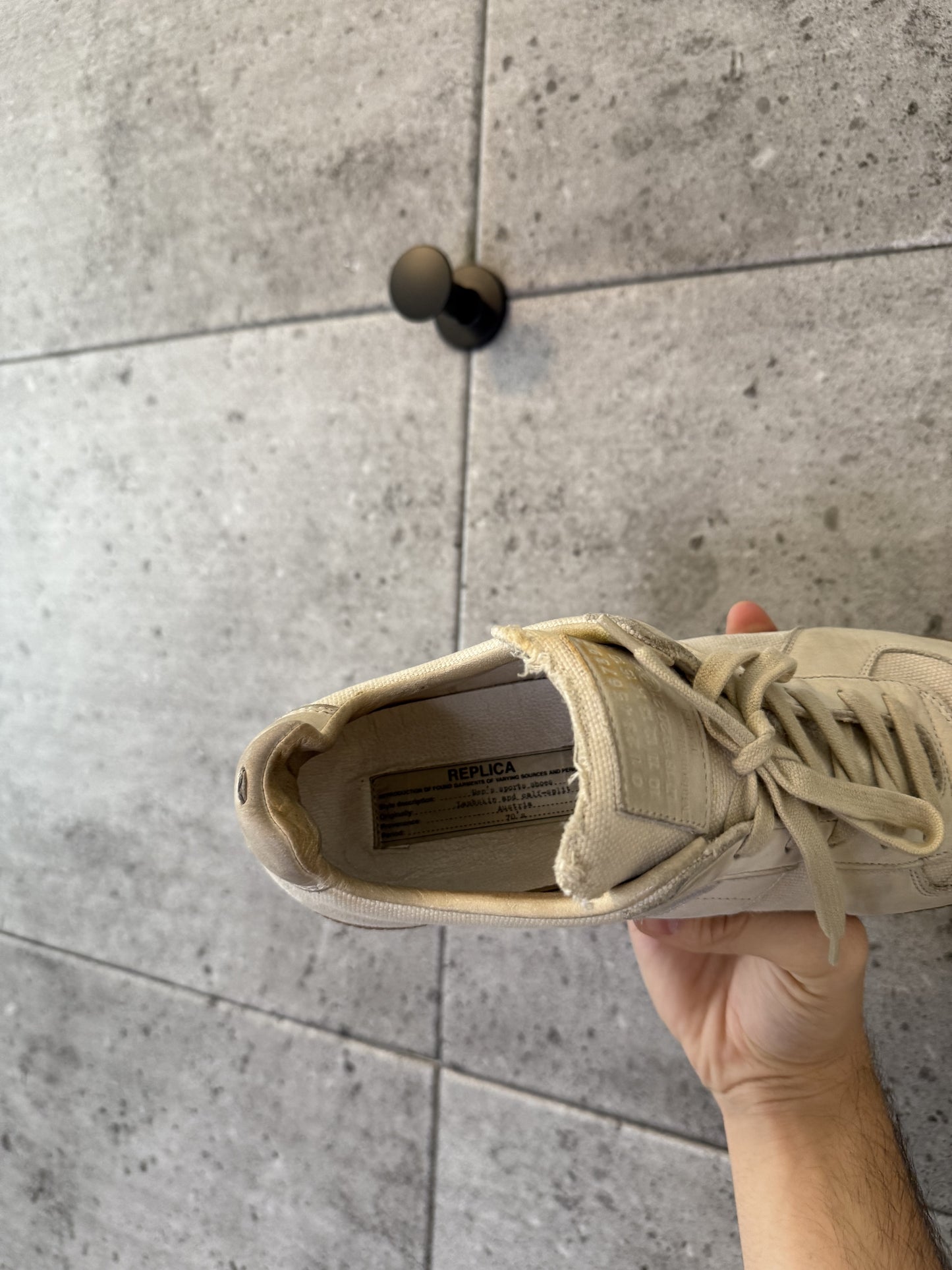 Maison Margiela replica low top canvas gats