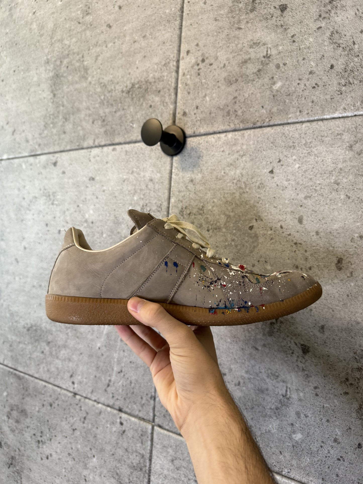 Maison Margiela paint splatter replica gats