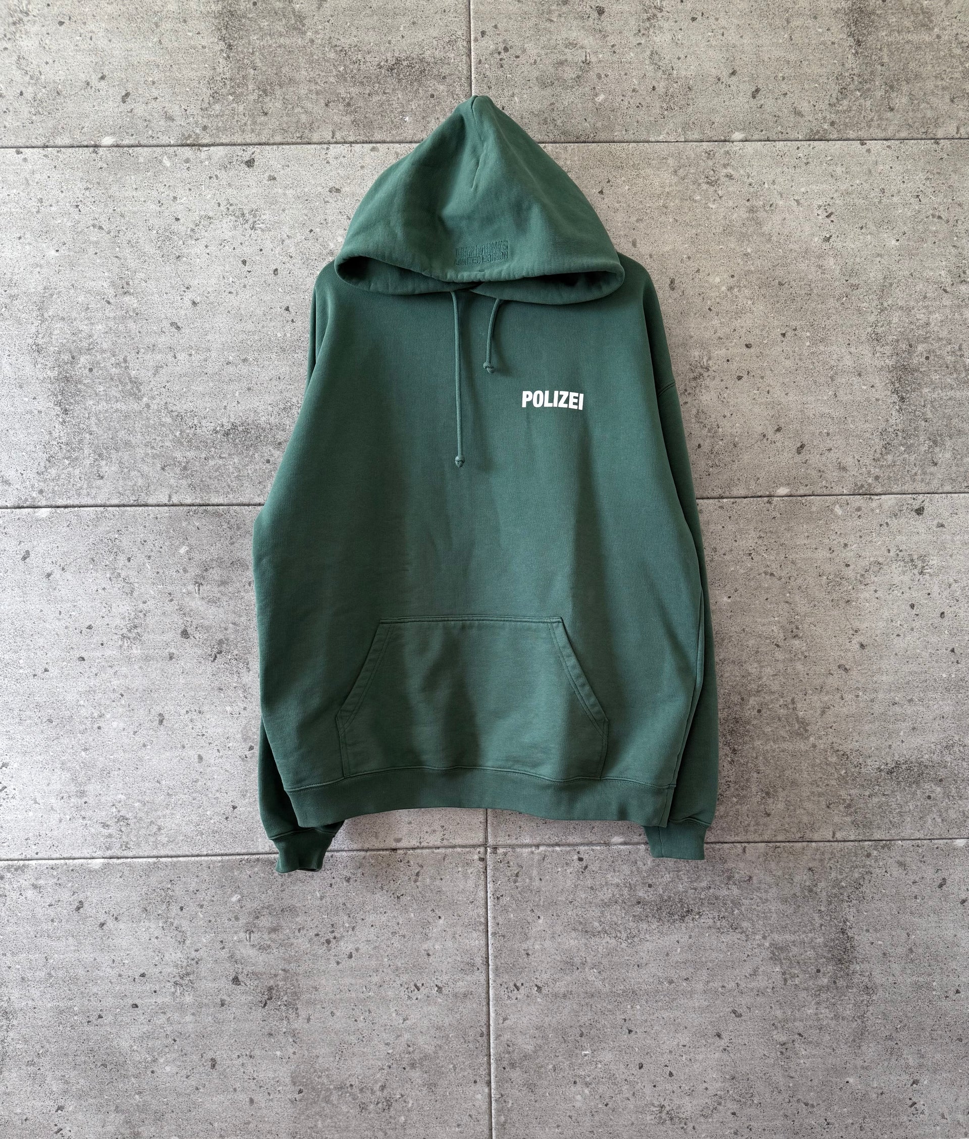 Vetements Polizei hoodie – Reduxwardrobe