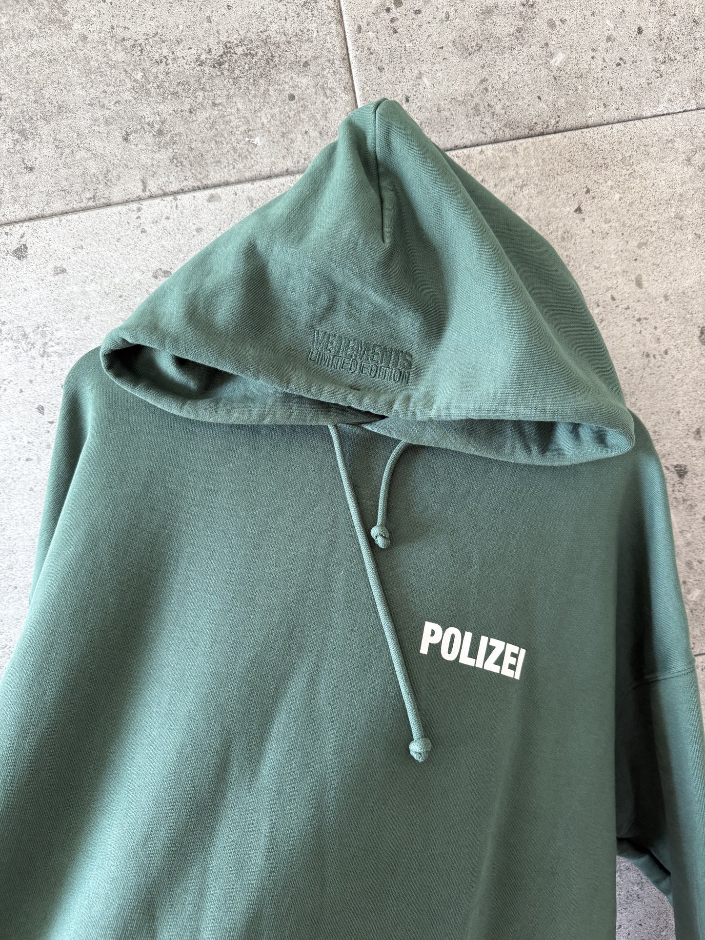 Vetements Polizei hoodie