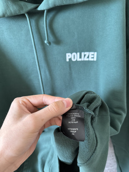 Vetements Polizei hoodie