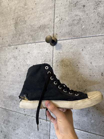 Balenciaga distressed paris sneakers