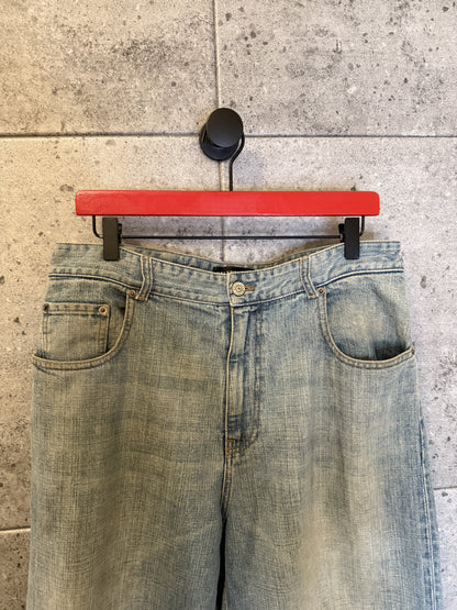 Balenciaga baggy japanese denim