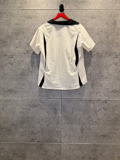 Enfants riches deprimes romance distress button up t shirt